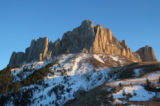 Зимний поход к горе Большой Тхач