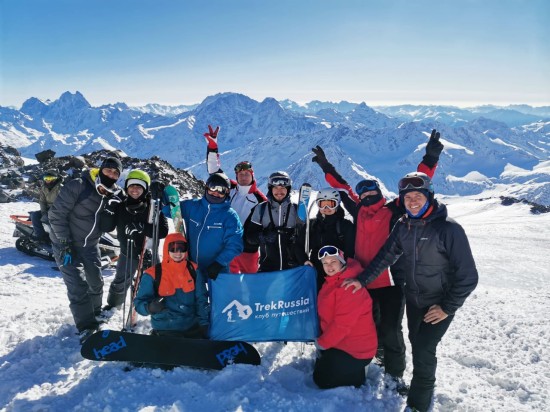 Приэльбрусье, горнолыжный тур