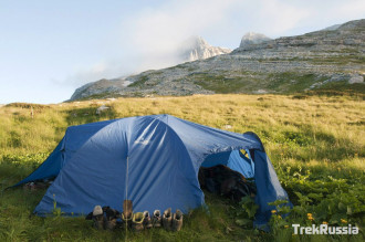 Как правильно выбрать место под палатку?